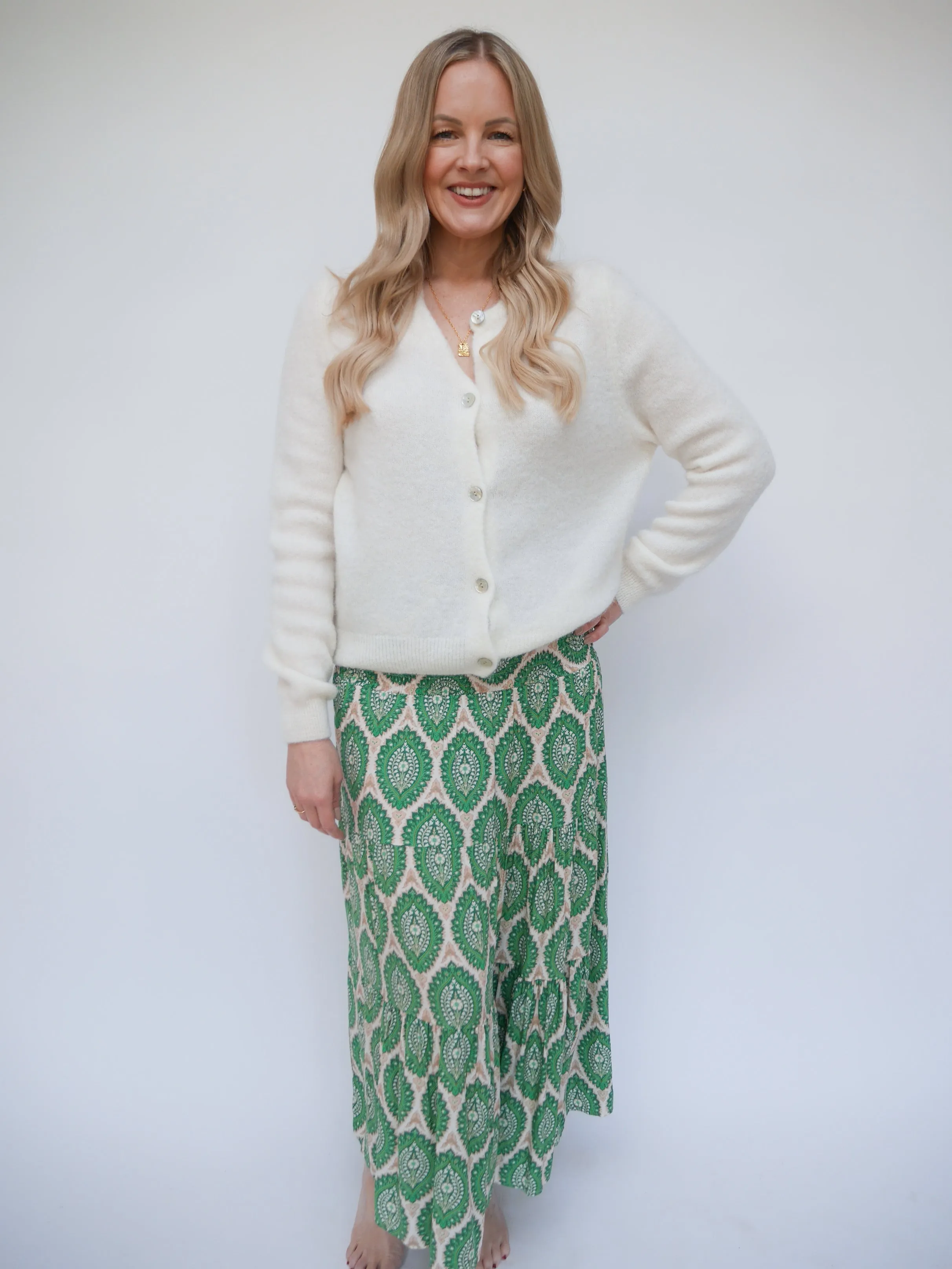 Margot Skirt Dress Emerald