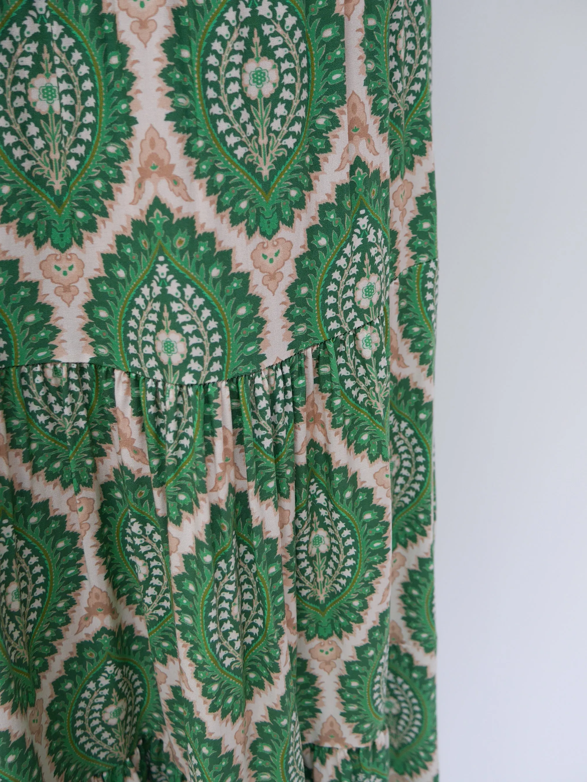 Margot Skirt Dress Emerald