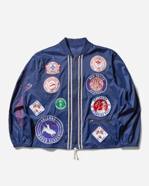 Men's 60's Souvenir Campus Jacket Blue