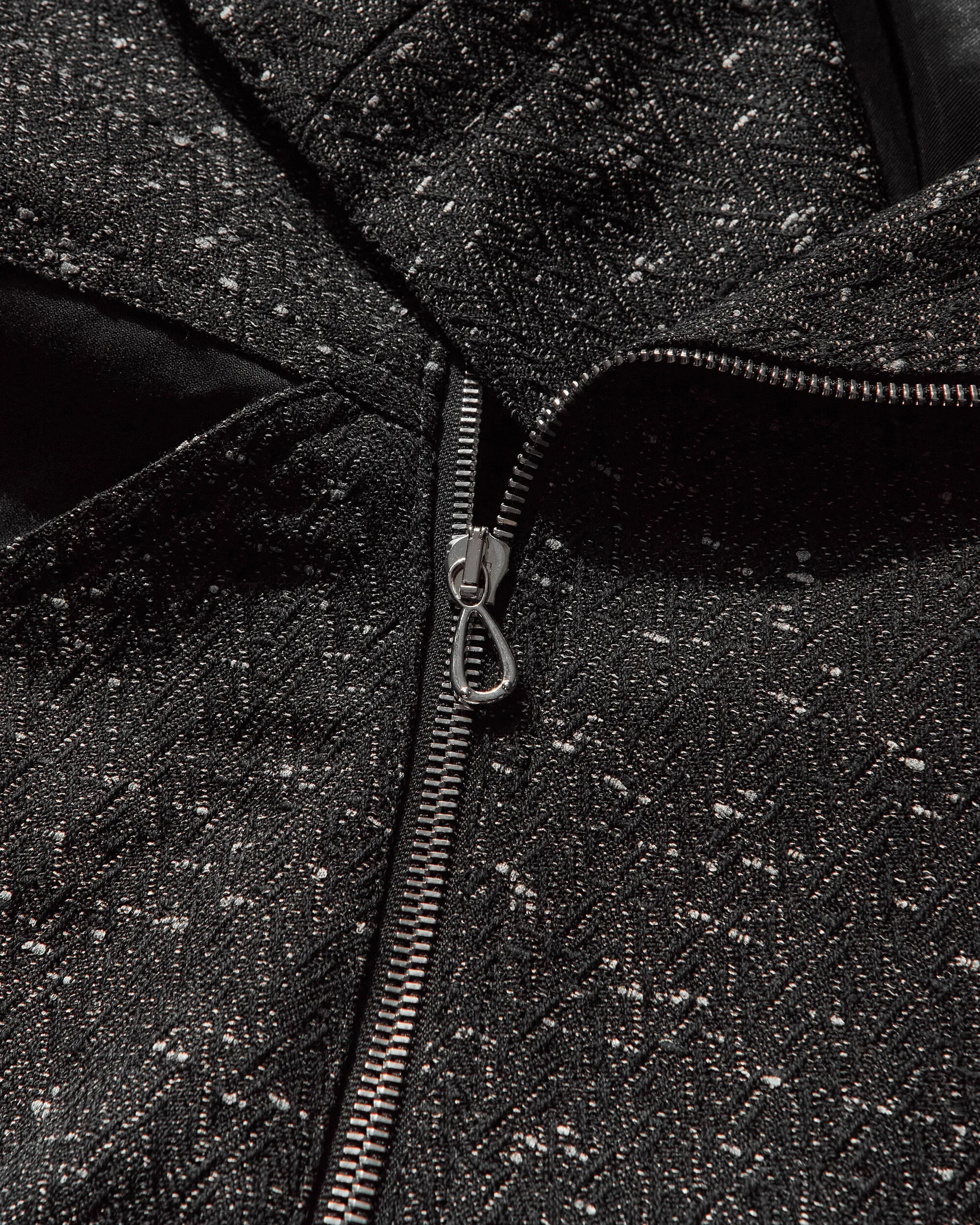 Men's Babraham Zip Coat Ash Black / Pearl Sable
