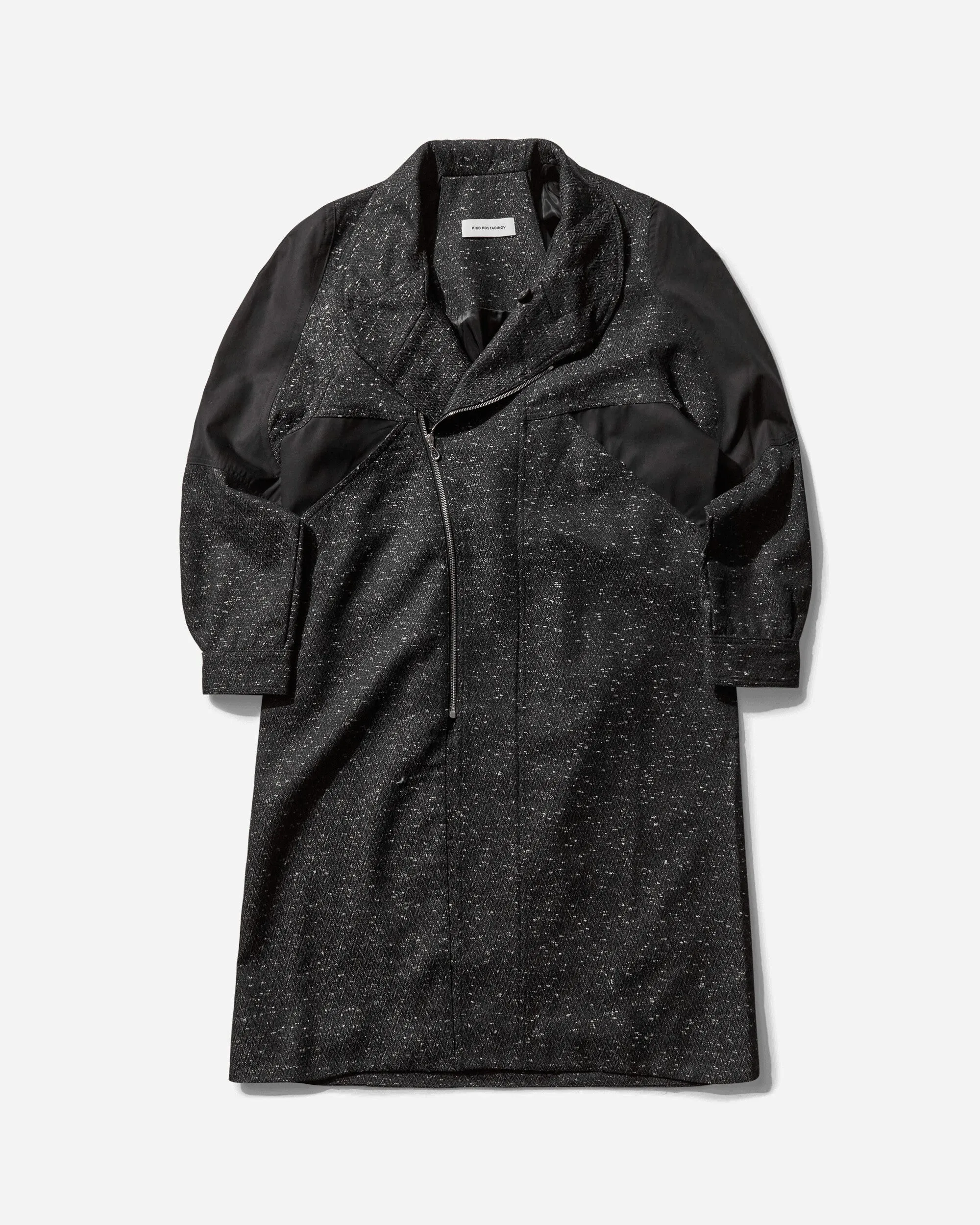 Men's Babraham Zip Coat Ash Black / Pearl Sable