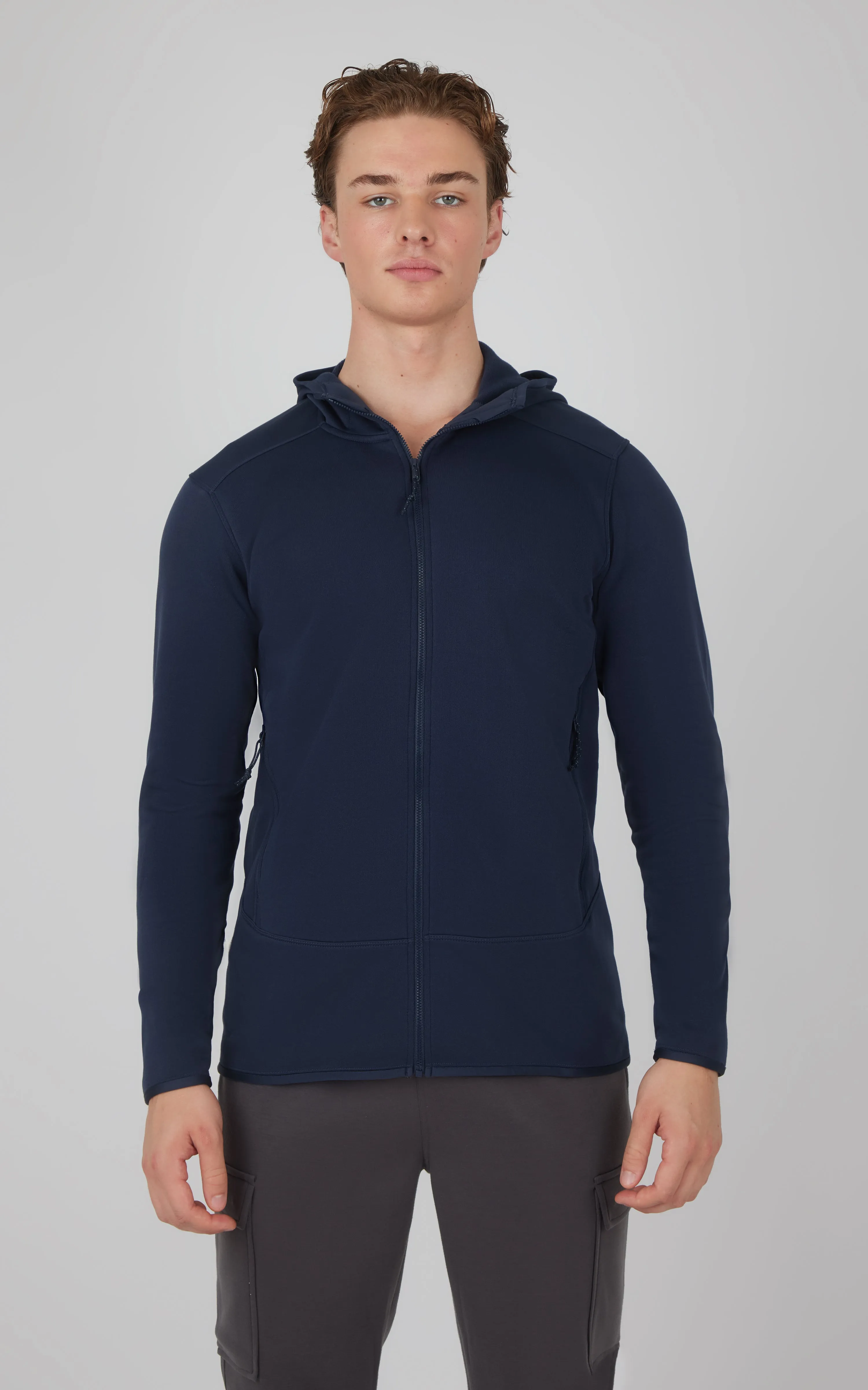 Mens Softlite Fleece Inside Hoodie Jacket