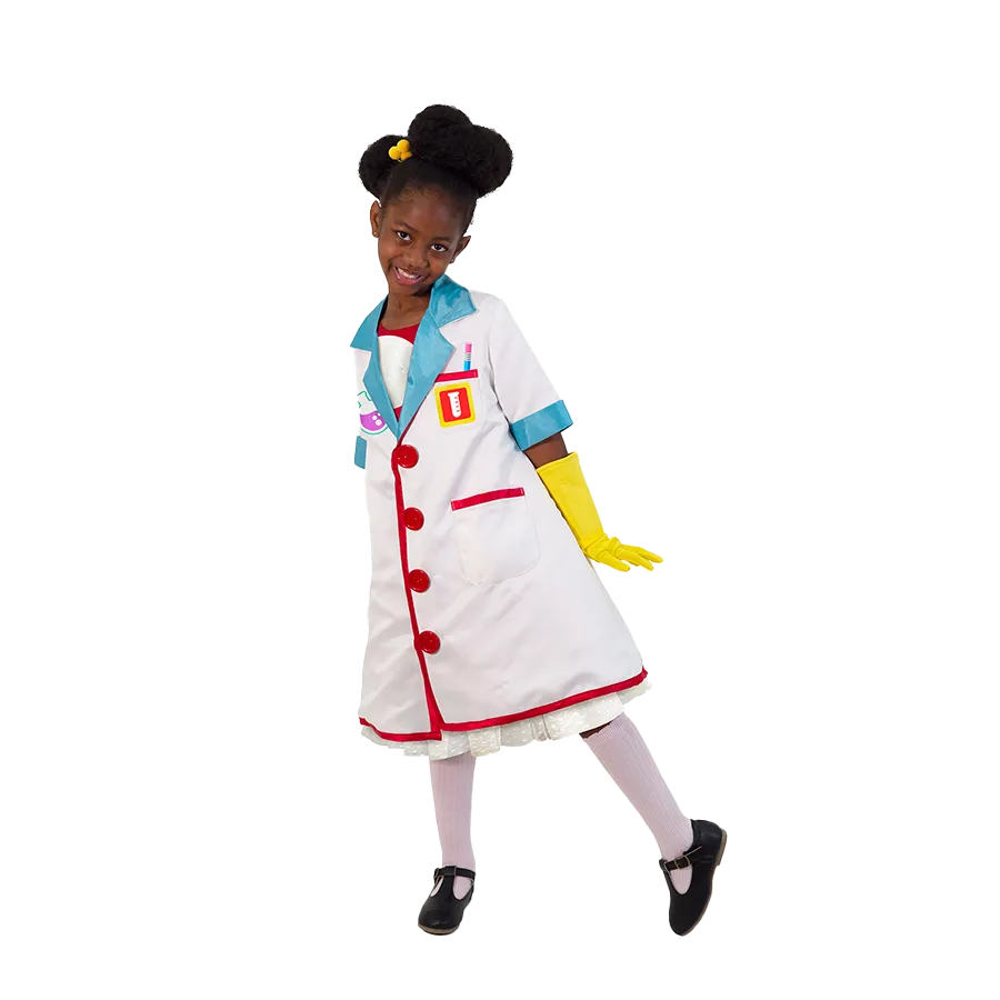 NETFLIX ADA TWIST SCIENTIST DRESS UP - SIZE 4