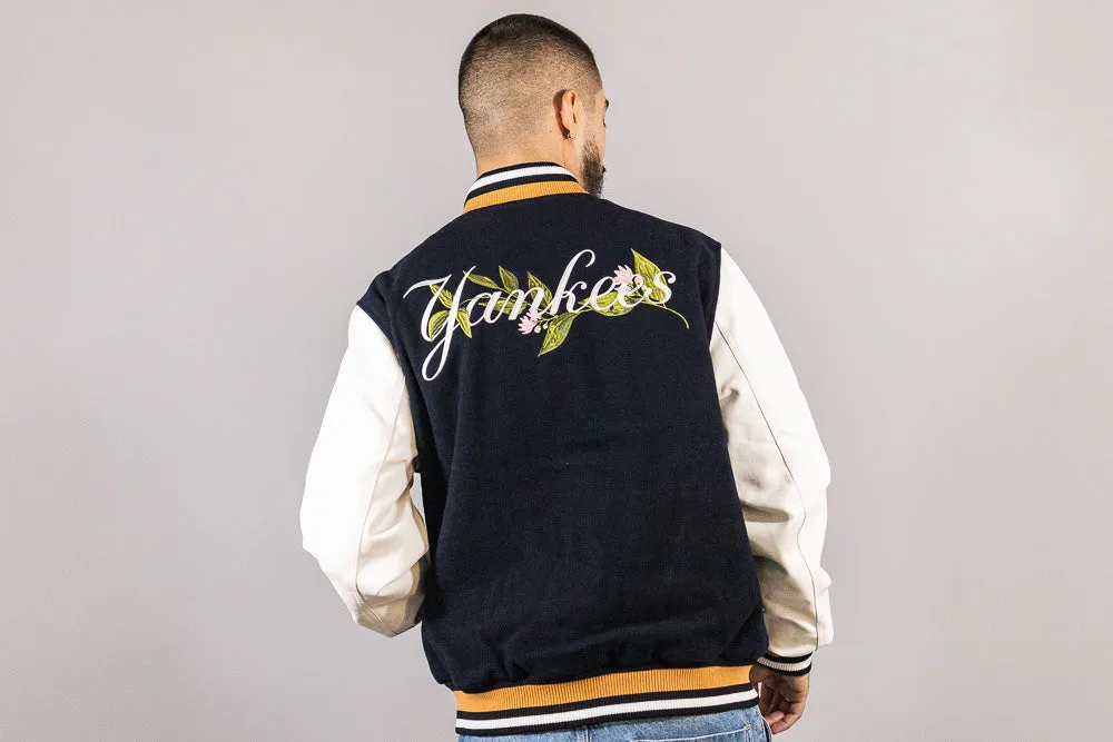 New Era New York Yankees MLB Floral Collection Varsity Jacket