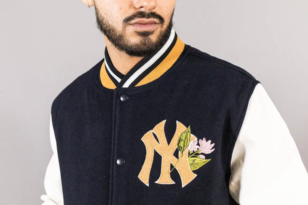 New Era New York Yankees MLB Floral Collection Varsity Jacket