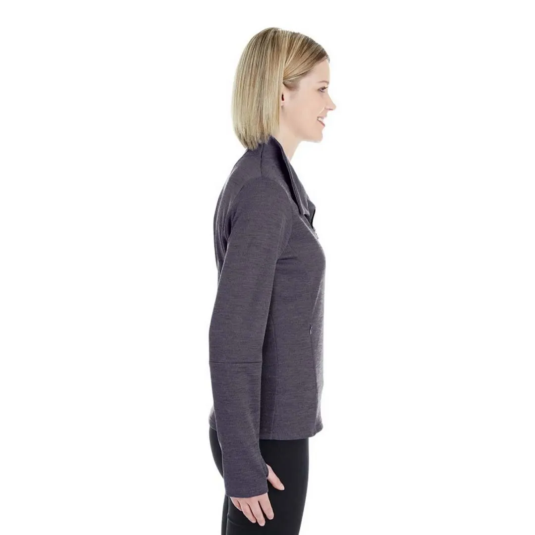 North End - Women's Melange Fleece Jacket (NE704W 456)