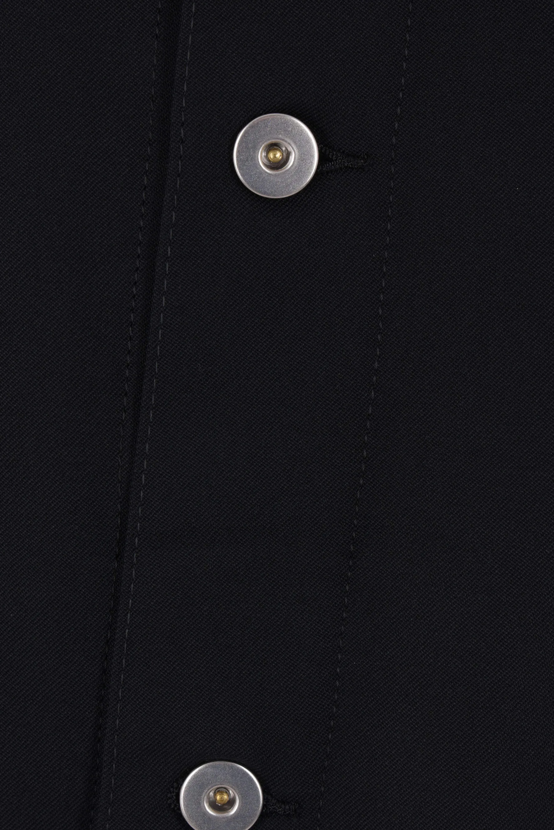 oversized asymmetrical jacket in gabardine
