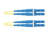 Panduit Opti-Core - Patch cable - LC single-mode (M) to LC single-mode (M) - 0.305 m - fiber optic - duplex - 9 / 125 micron F92ERLNLNSNF001