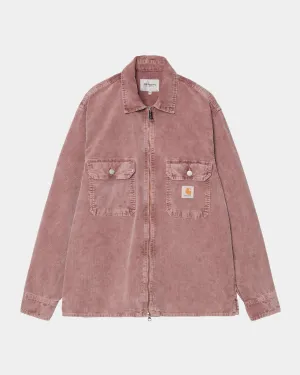 Reynold Corduroy Shirt Jacket | Dusky Pink (dusky washed)