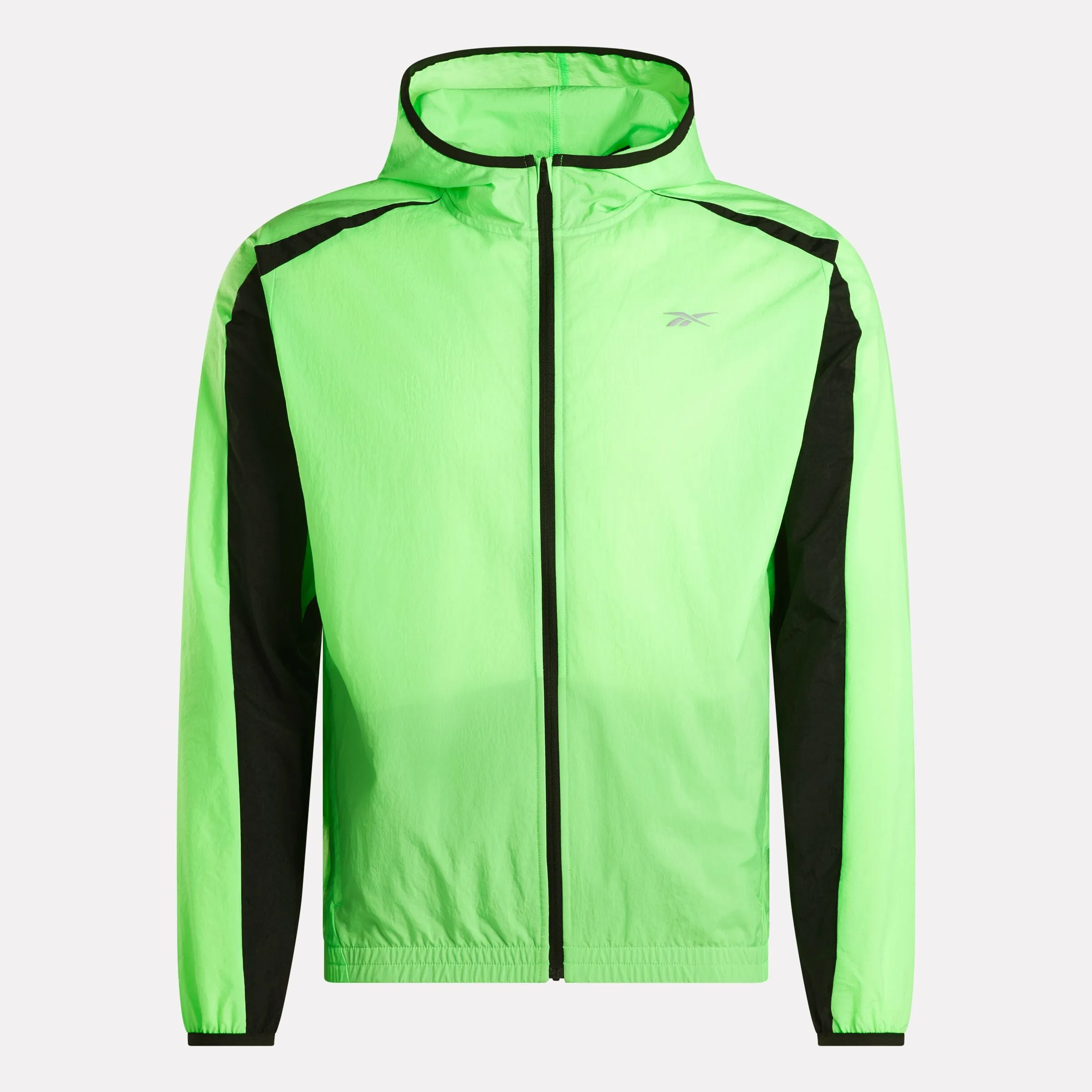 Running Woven Wind Jkt Solar Lime