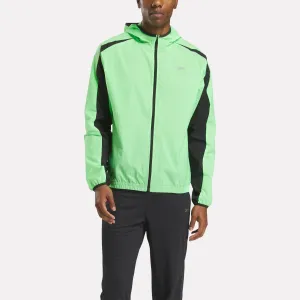 Running Woven Wind Jkt Solar Lime