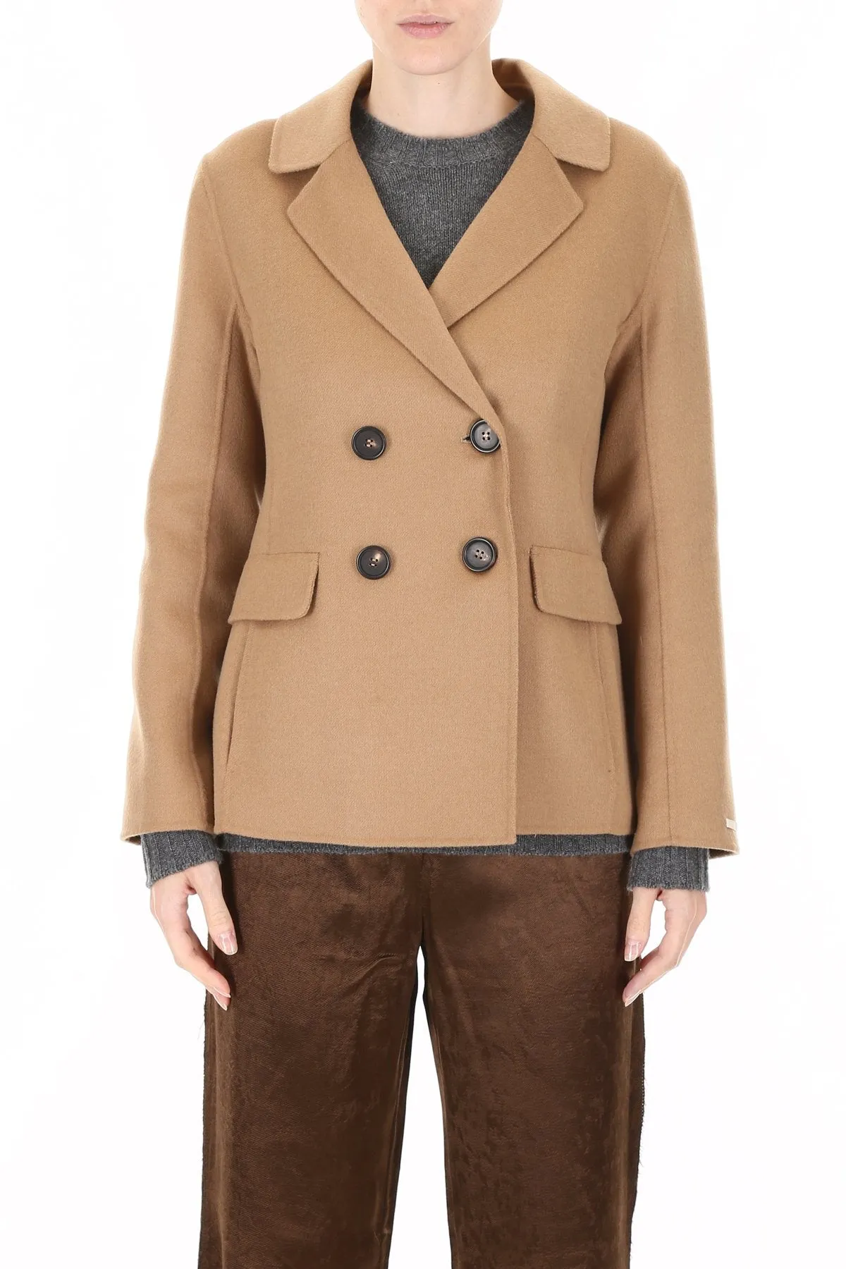 'S Max Mara Wool Collared Jacket