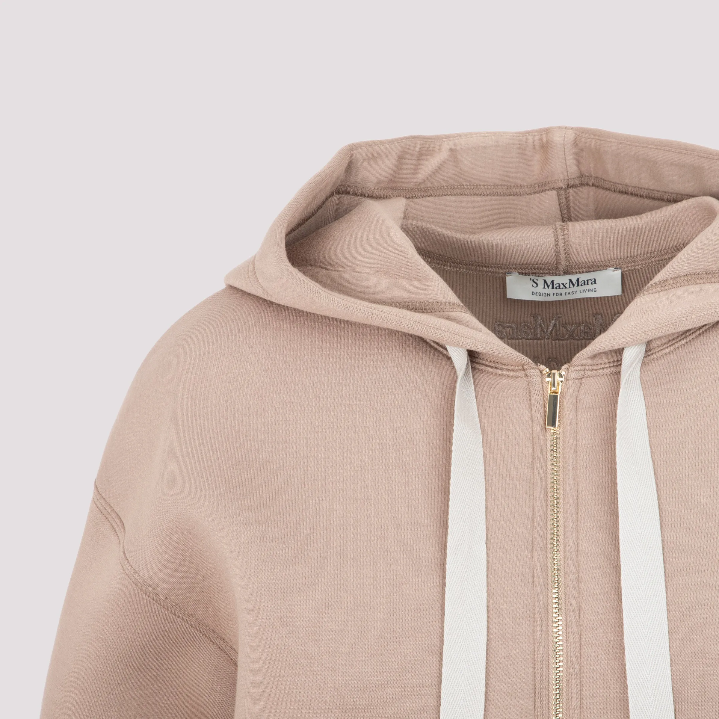 'S Max Mara Zipped Hooded Jacket