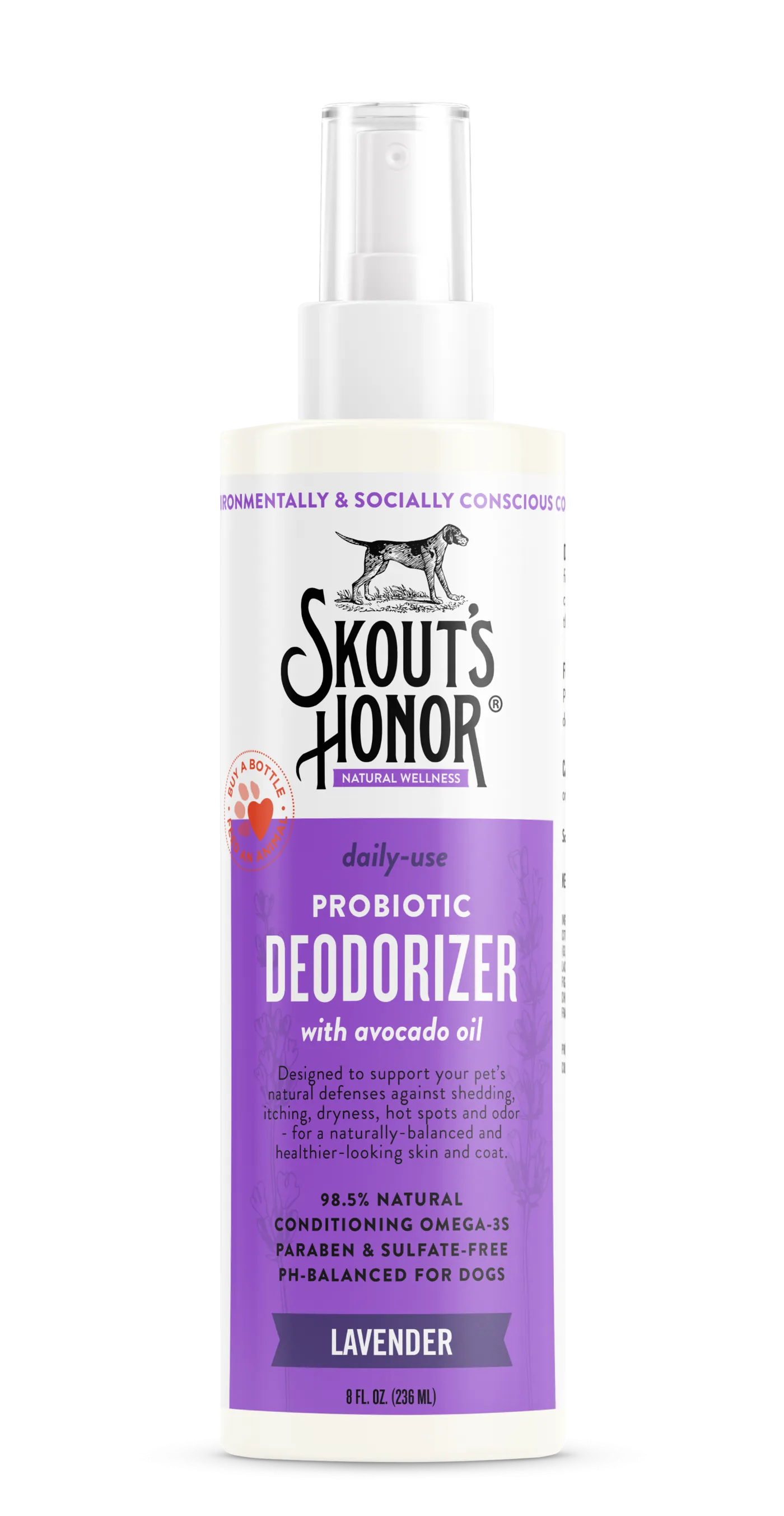 Skout's Honor Probiotic Lavender Deodorizer For Dogs