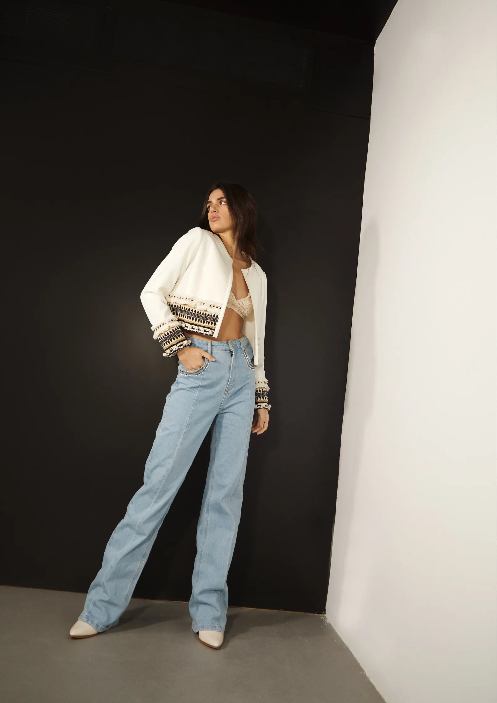 SOPHIA BLAZER OFF WHITE