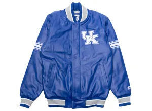 Starter Oneness Leather Kentucky Wildcats Jacket xld