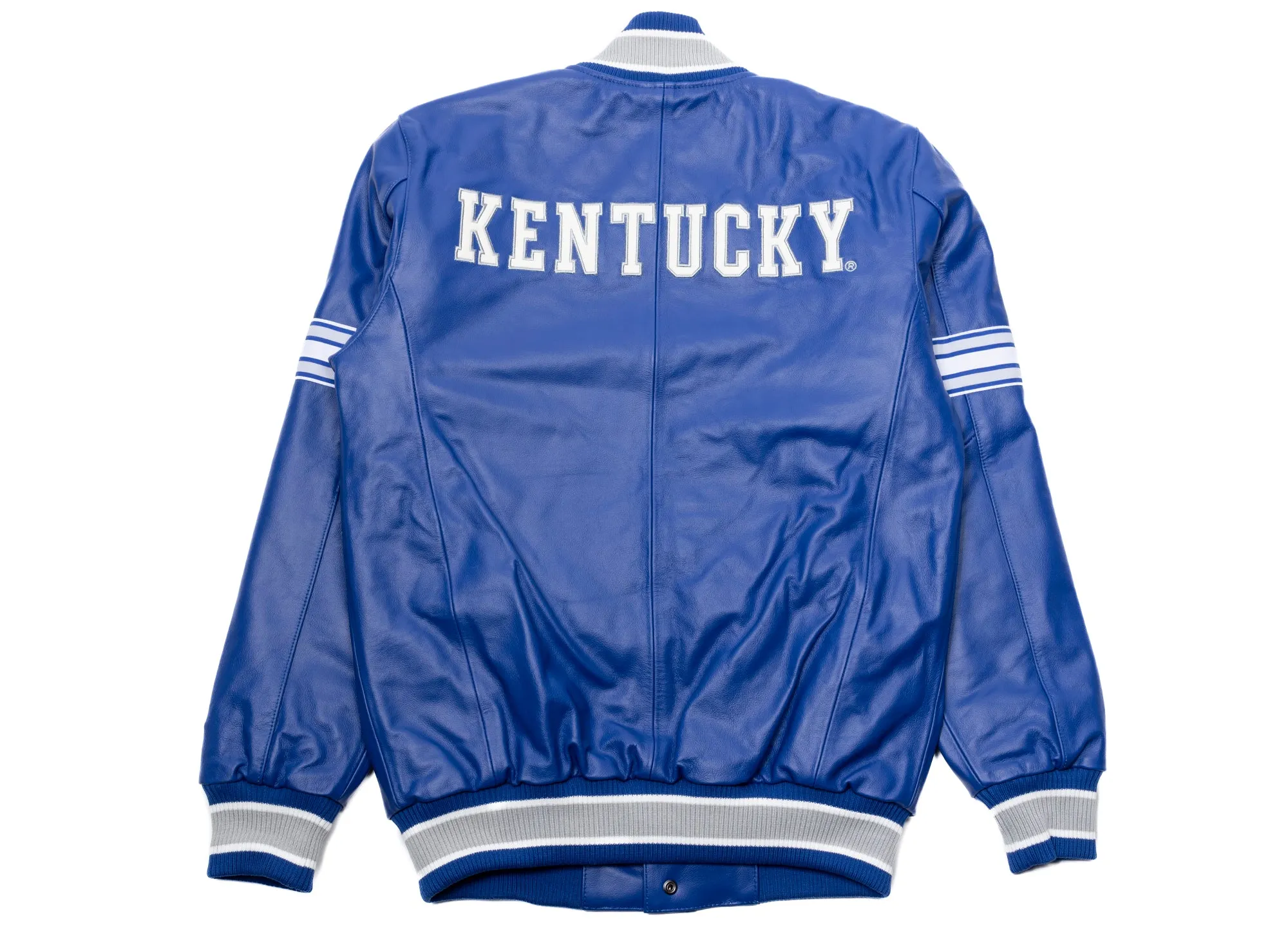 Starter Oneness Leather Kentucky Wildcats Jacket xld