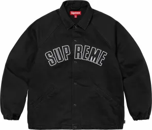 Supreme Arc Denim Coaches Jacket Black