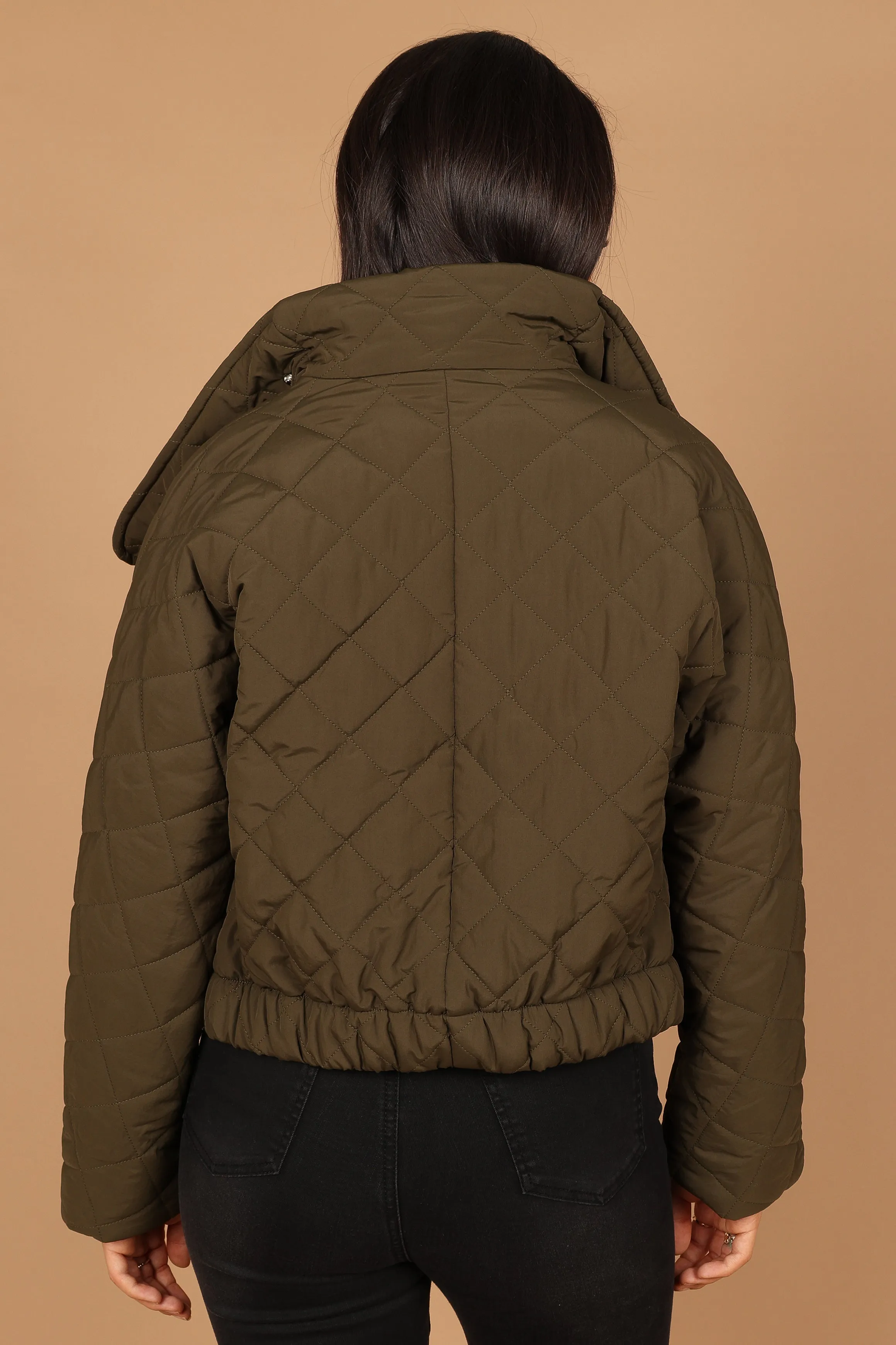 Susannah Quilted Jacket - Olive