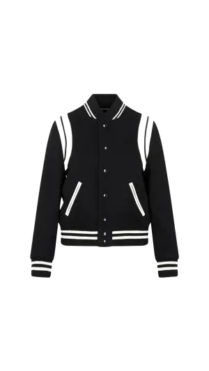 Teddy Jacket in Wool - Black