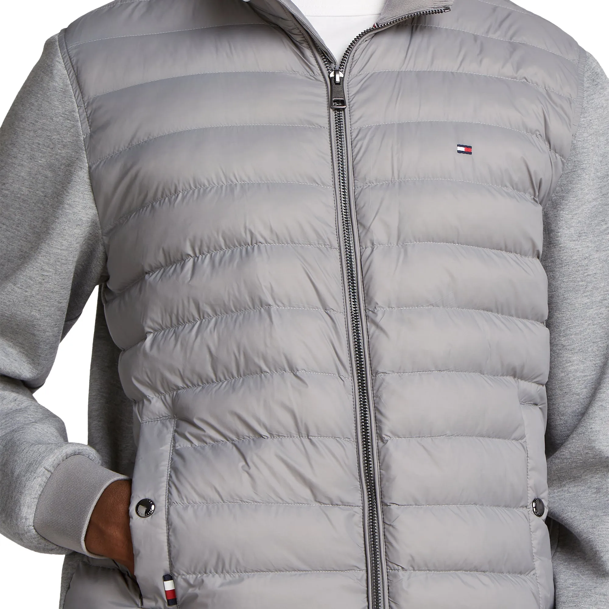 Tommy Hilfiger Mixed Media Full Zip Jacket
