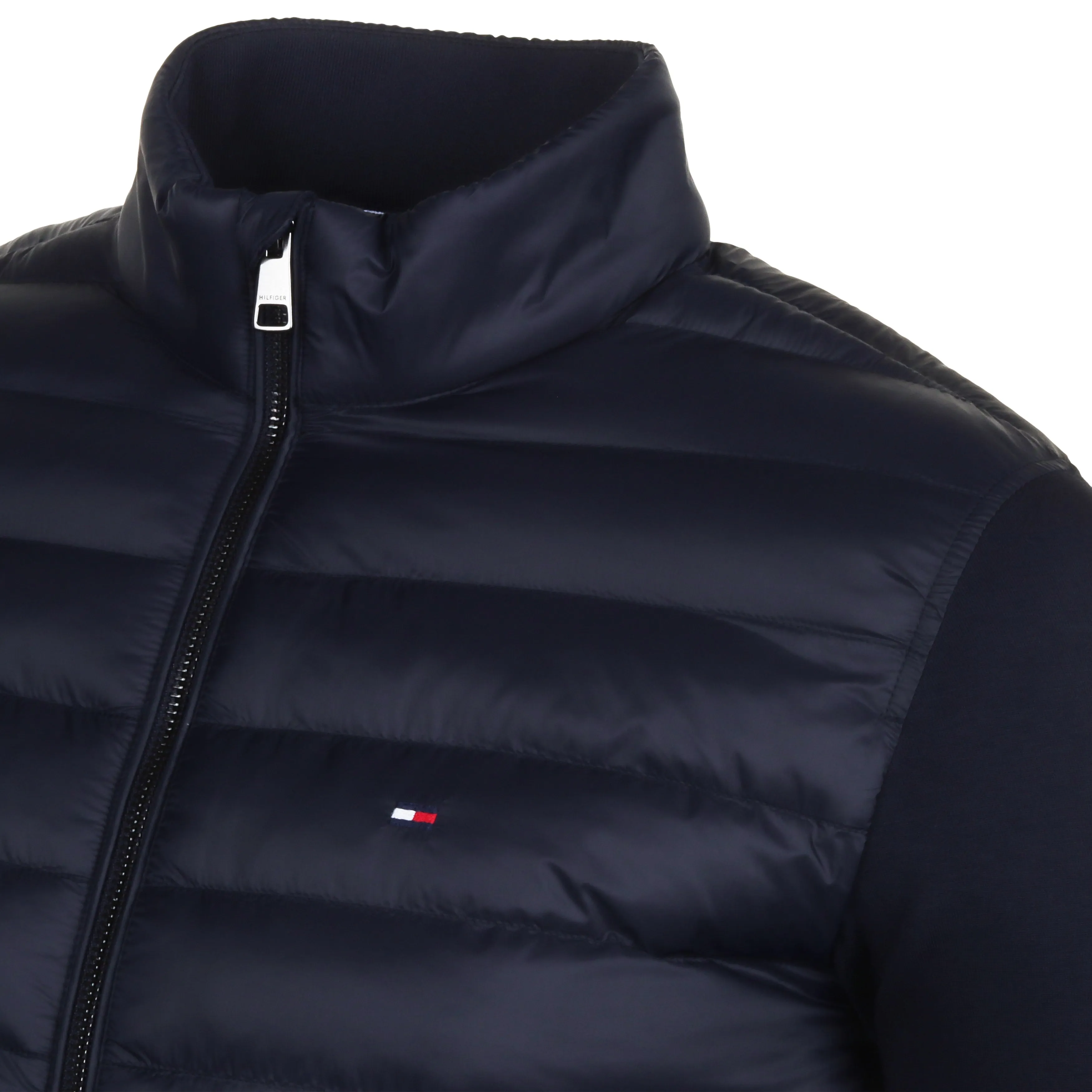 Tommy Hilfiger Mixed Media Full Zip Jacket
