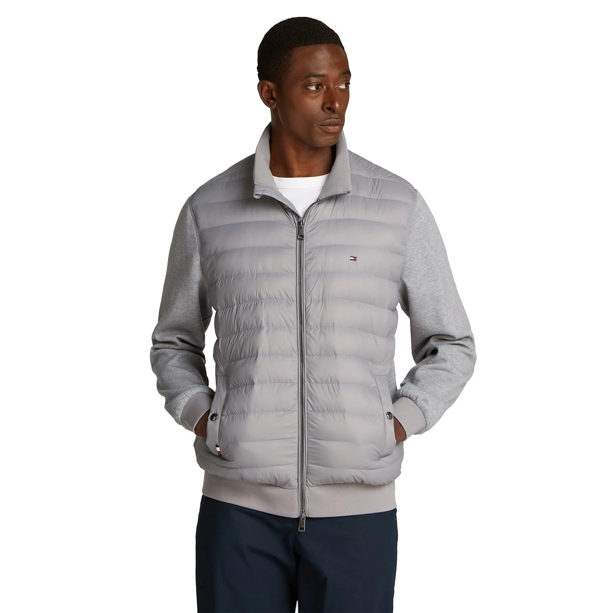 Tommy Hilfiger Mixed Media Full Zip Jacket