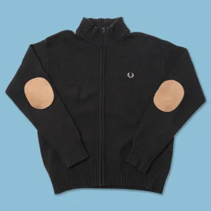 Vintage Fred Perry Knit Jacket Medium