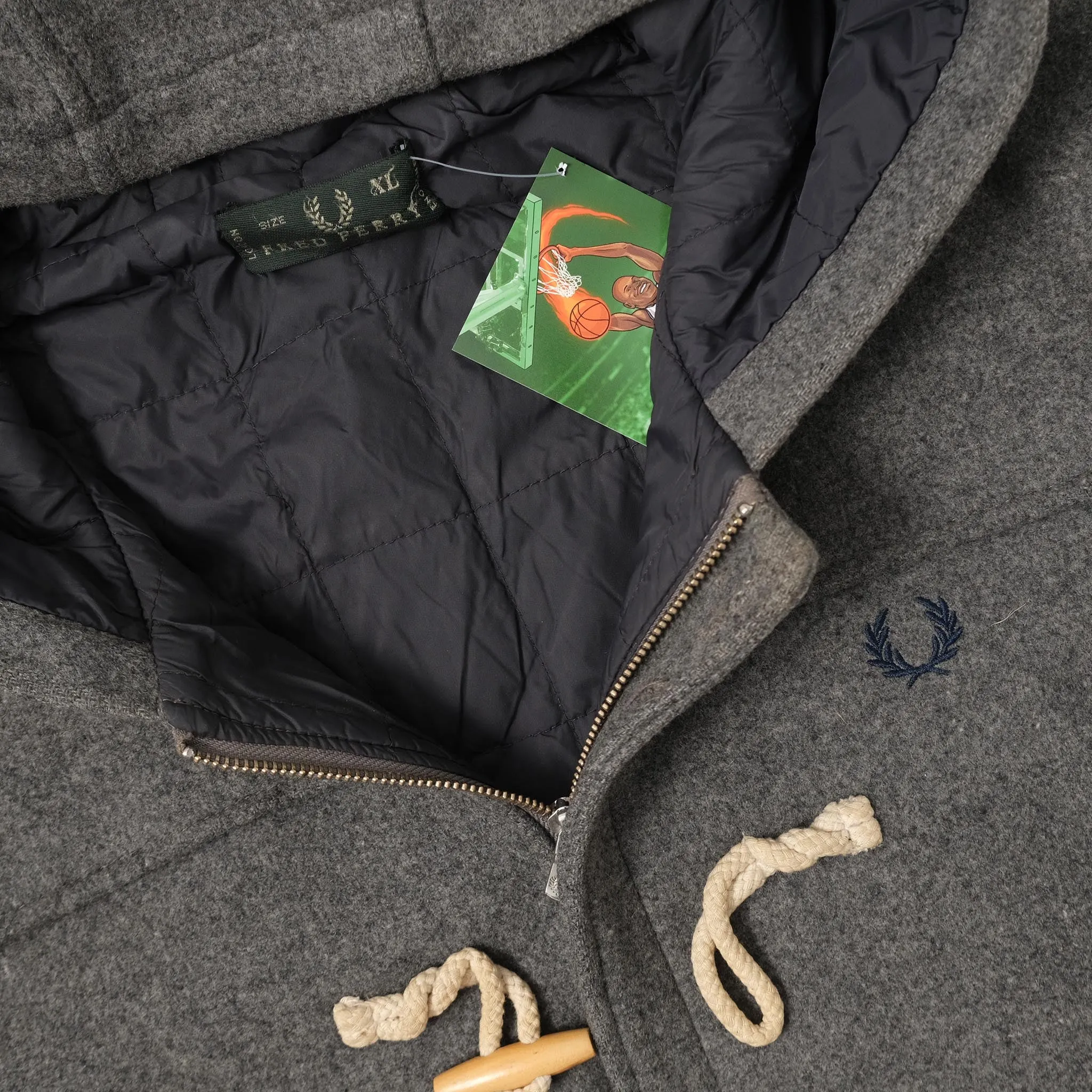 Vintage Fred Perry Padded Jacket Large