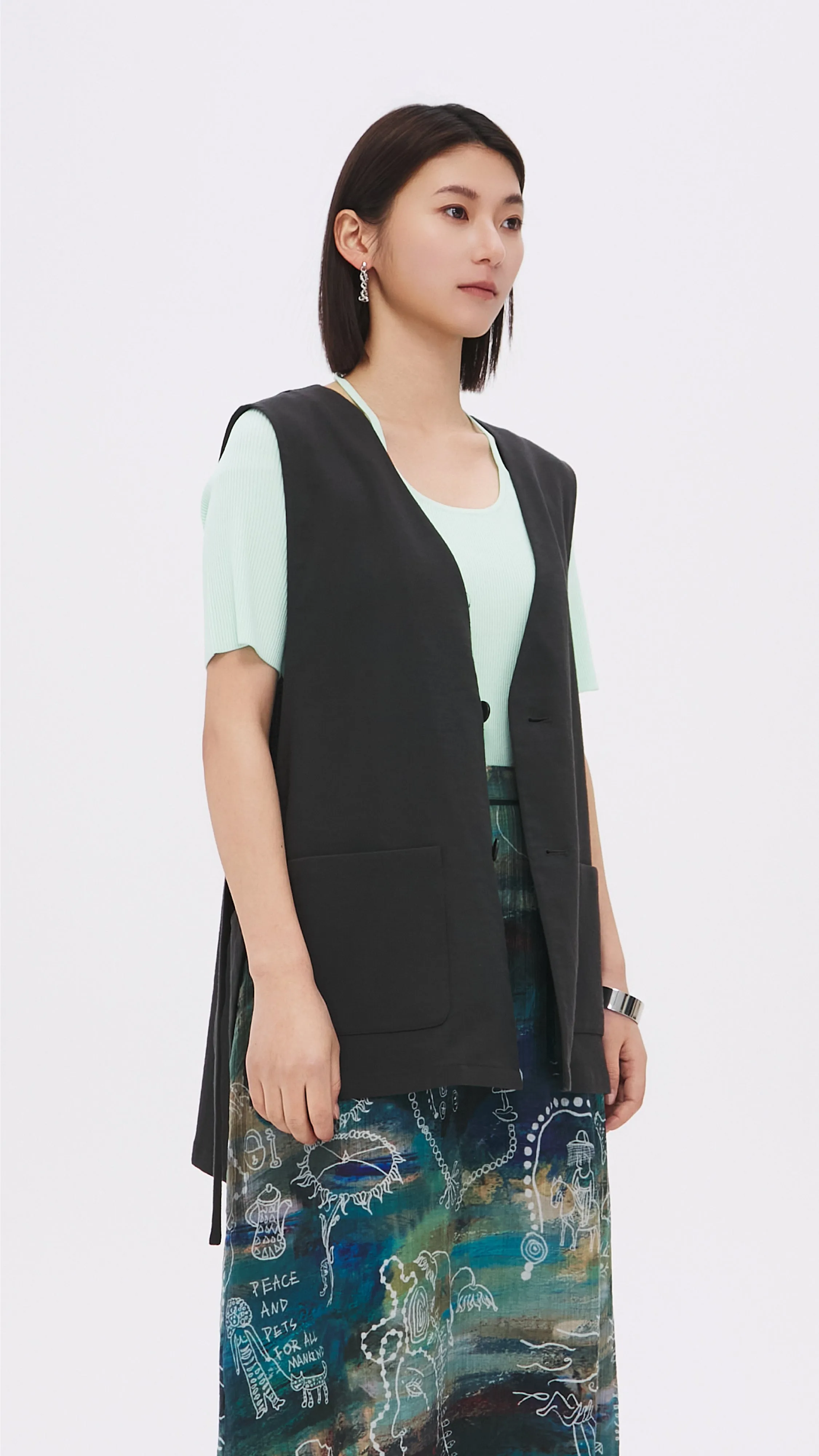 Waistcoat with Side Slits