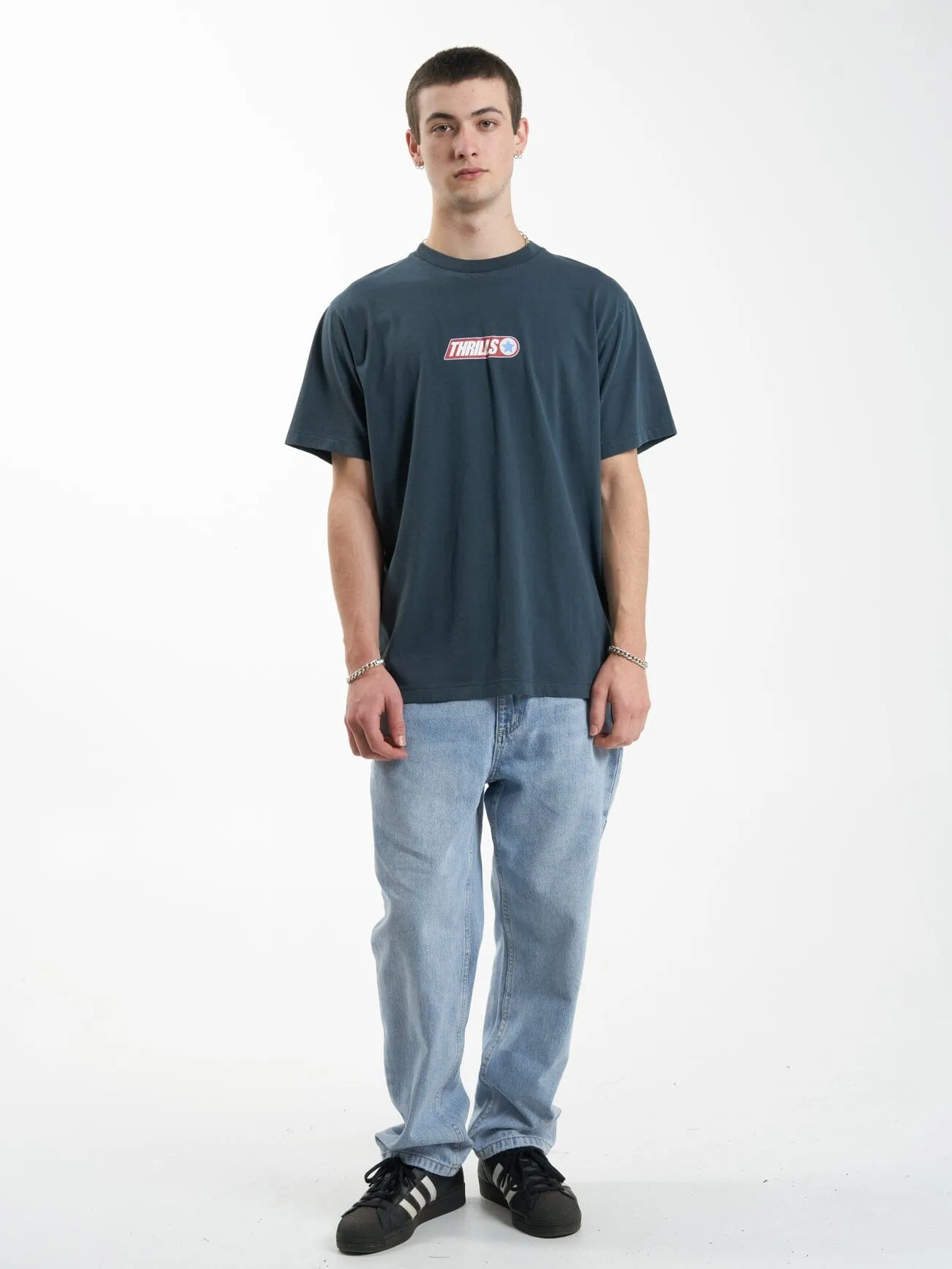 Wisdom Merch Fit Tee - Petrol