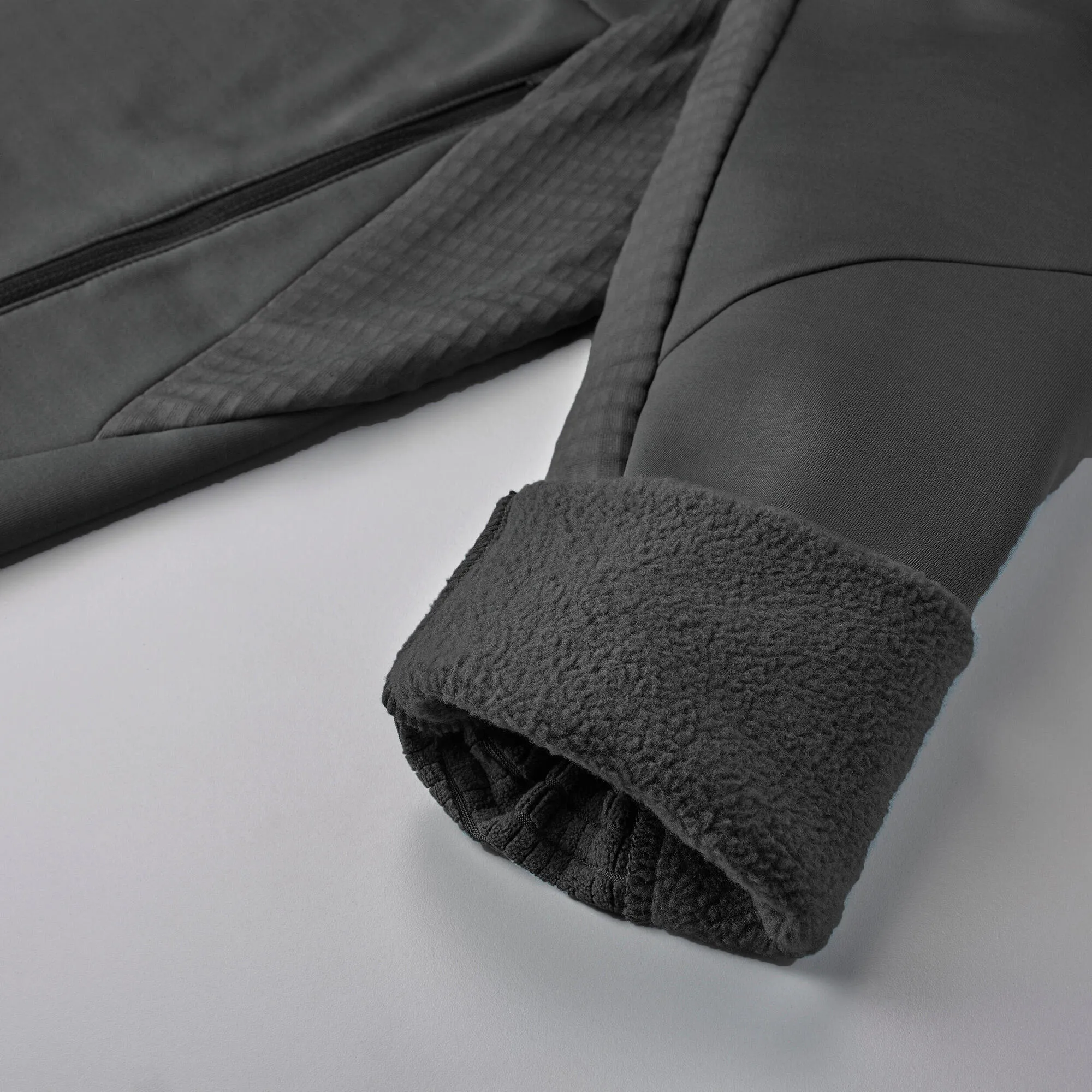 Women's Hiking Fleece Jacket - MH520 Hood