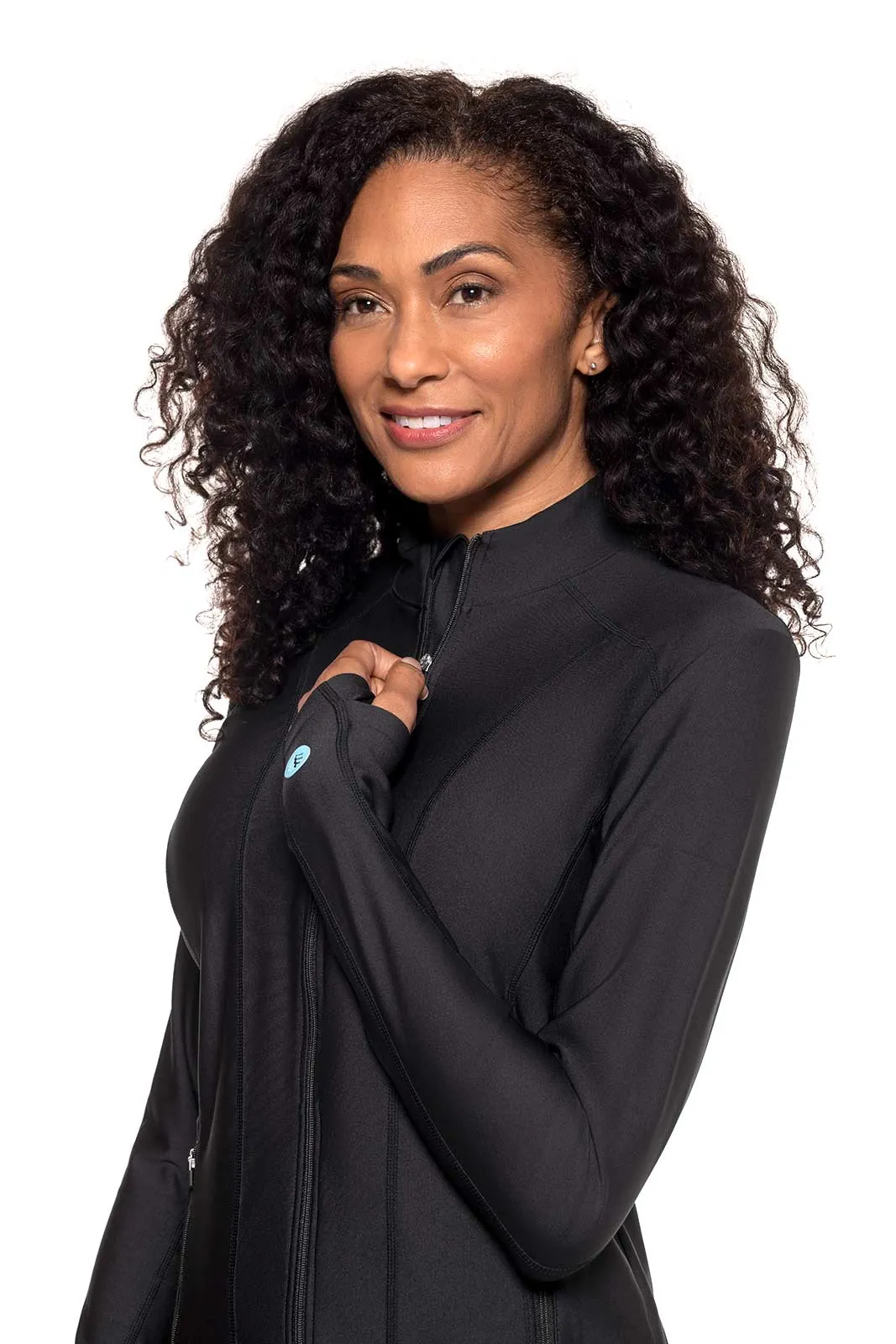 Women's Malawi Swim Jacket | Black