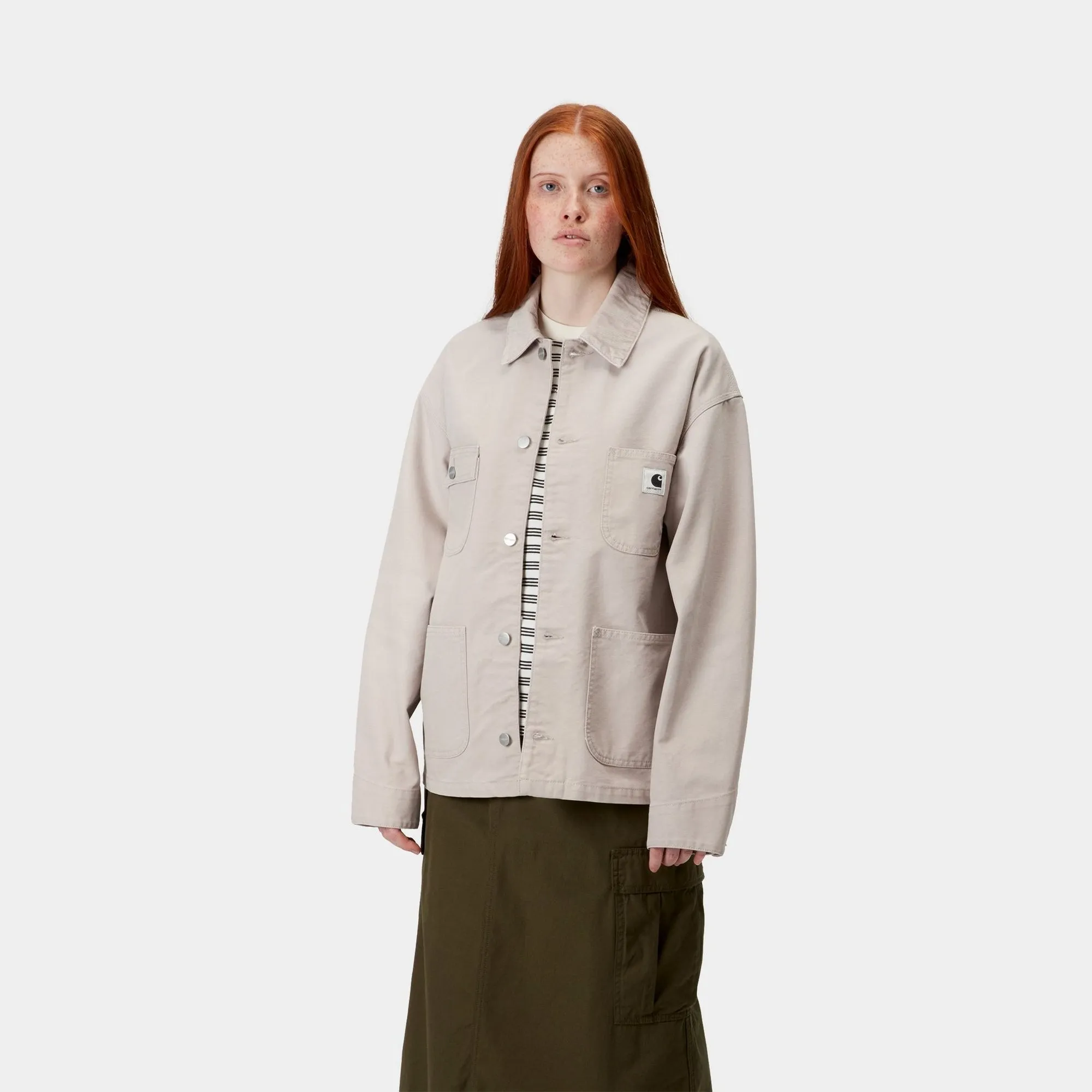 Women’s OG Michigan Coat (Spring) - Stone Canvas | Dusky Beige / Dusky Beige