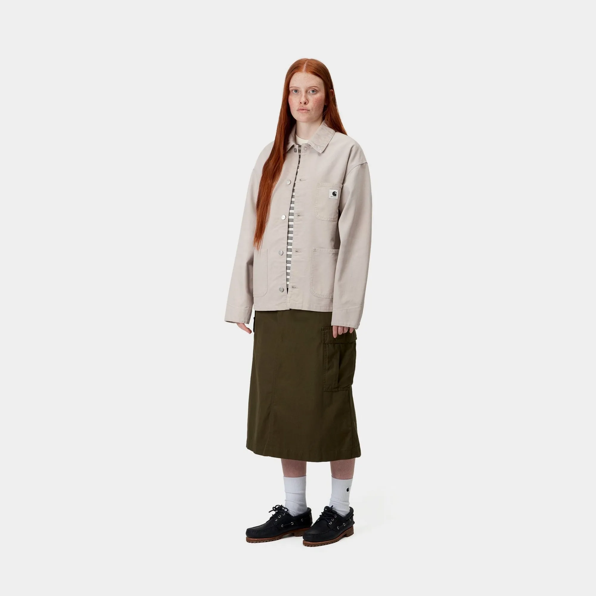 Women’s OG Michigan Coat (Spring) - Stone Canvas | Dusky Beige / Dusky Beige