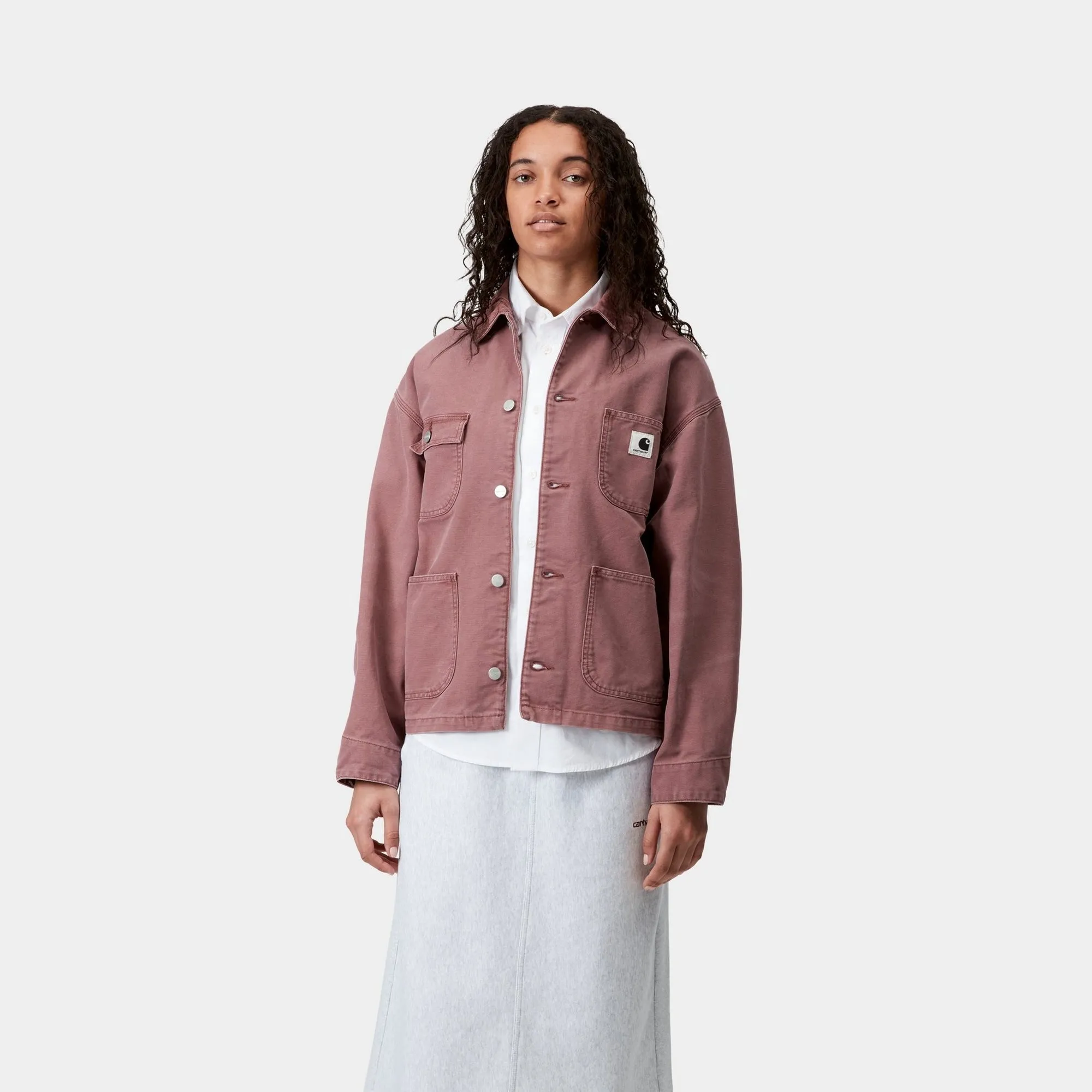 Women’s OG Michigan Coat (Spring) - Stone Canvas | Dusky Pink / Dusky Pink