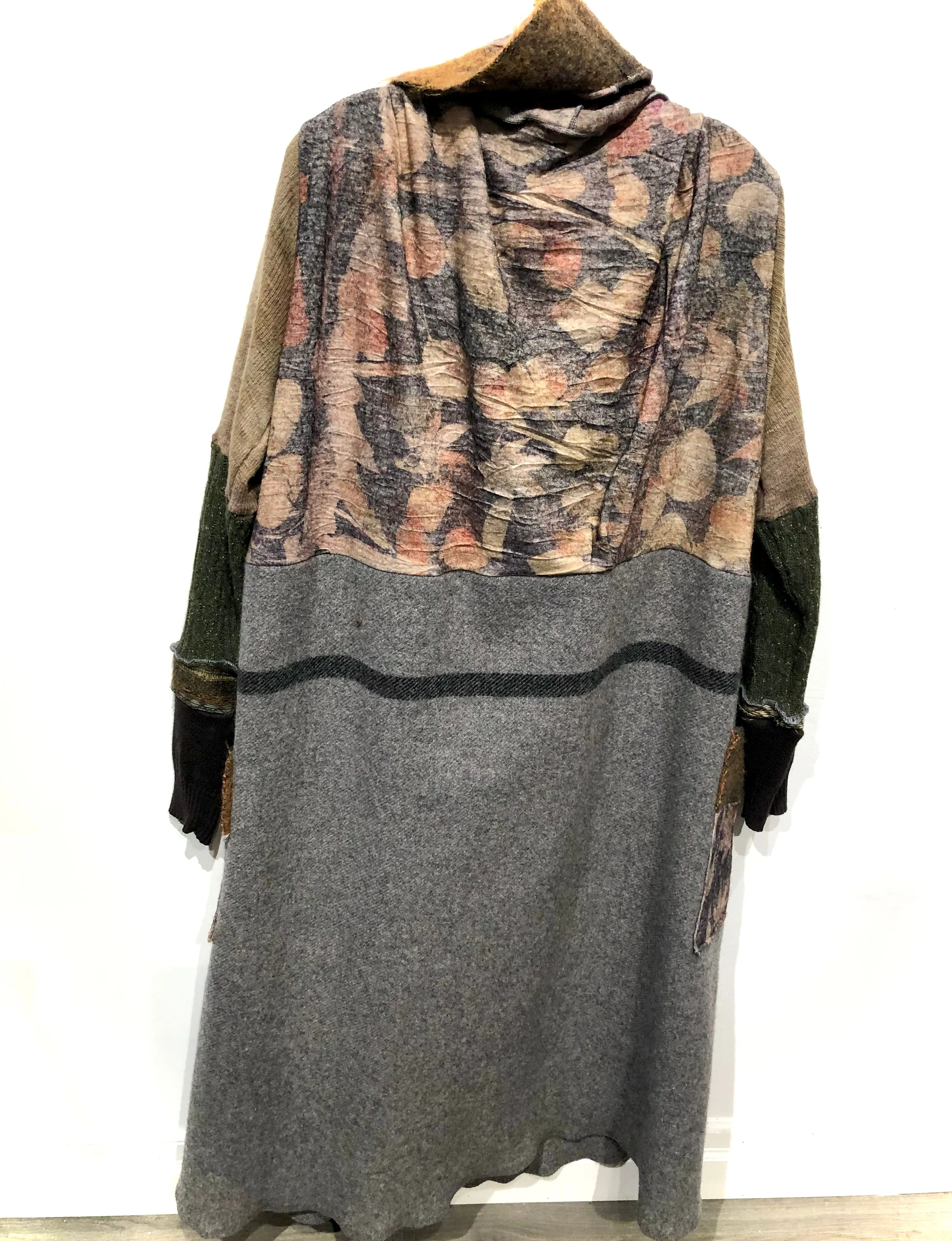 Wool Blanket Wrap Coat