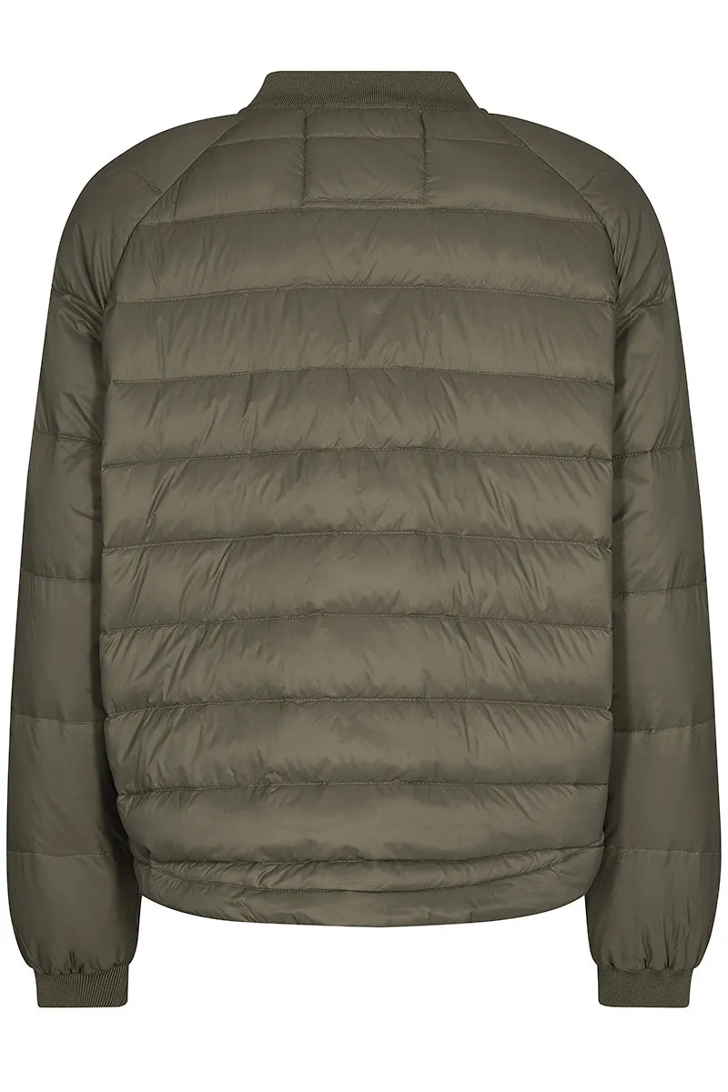 Zella Down Jacket | Grape Leaf | Jakke fra Mos Mosh