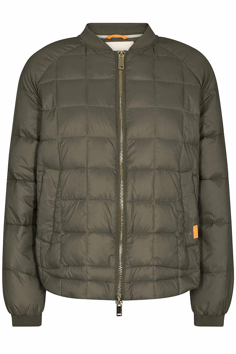 Zella Down Jacket | Grape Leaf | Jakke fra Mos Mosh