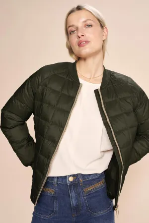 Zella Down Jacket | Grape Leaf | Jakke fra Mos Mosh